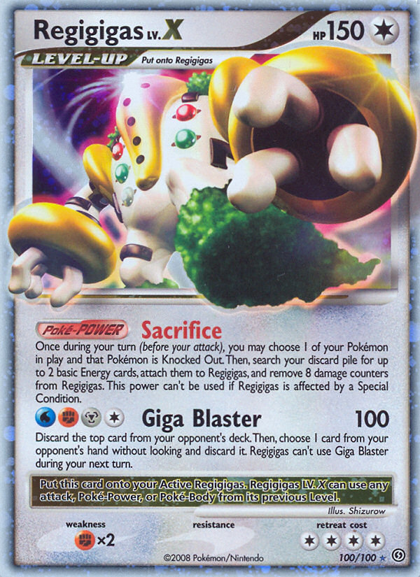 Regigigas LV.X — Stormfront #100/100
