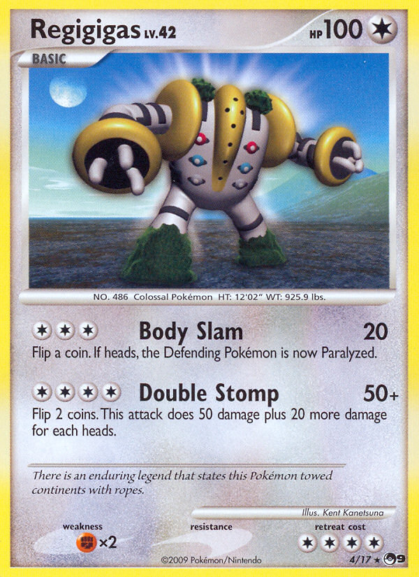 Regigigas — POP Series 9 #004/017