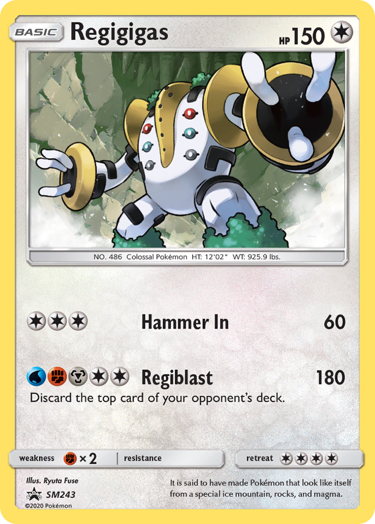 Regigigas — SM Promos #SM243