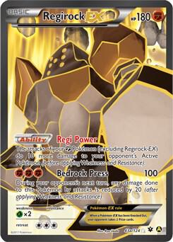 Regirock EX — Alternate Art Promos #043a/124