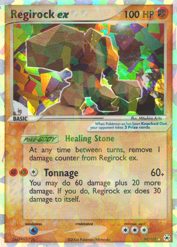 Regirock ex — World Championship Decks #98/101