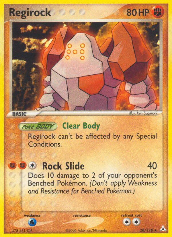 Regirock — Holon Phantoms #28/110