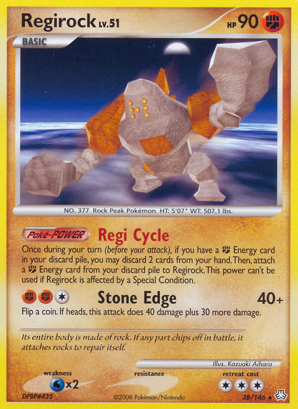 Regirock — Legends Awakened #38/146