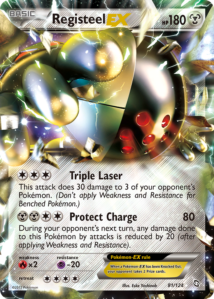 Registeel EX — Dragons Exalted #81/124