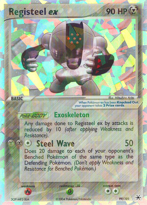 Registeel ex — Hidden Legends #99/101