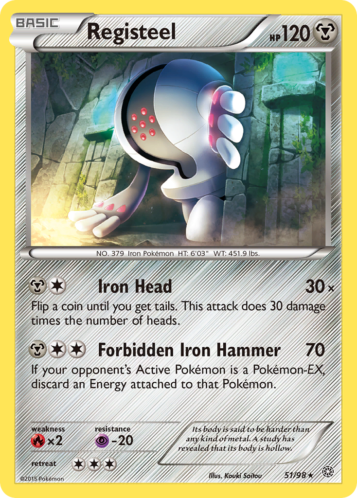 Registeel — XY - Ancient Origins #51/98