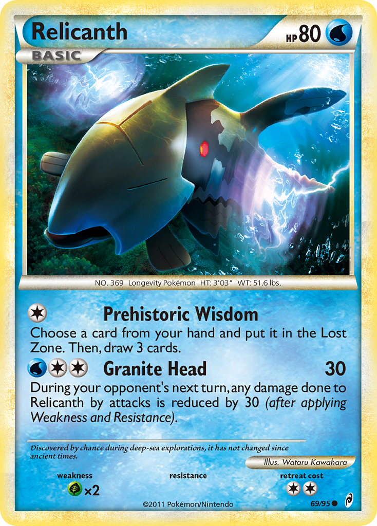 Relicanth — Call of Legends #69/95