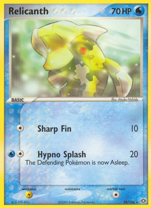 Relicanth — Emerald #18/106