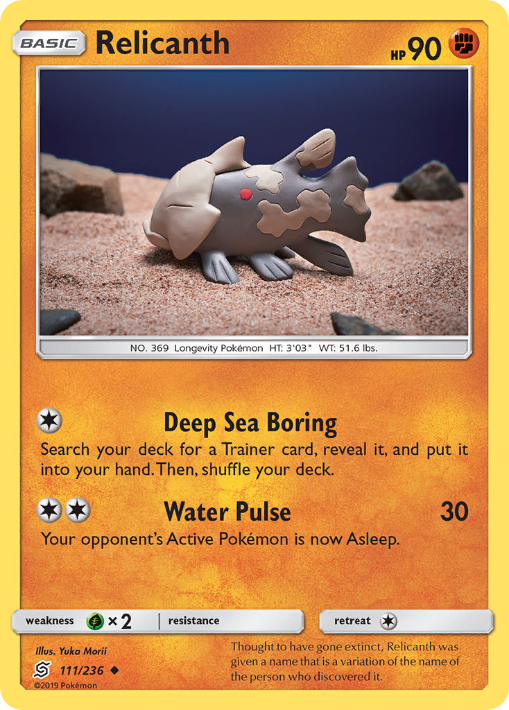 Relicanth — SM - Unified Minds #111/236