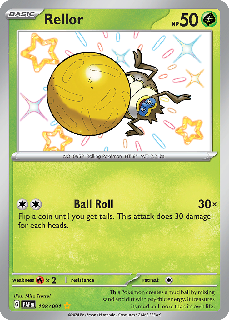Rellor — SV: Paldean Fates #108/091