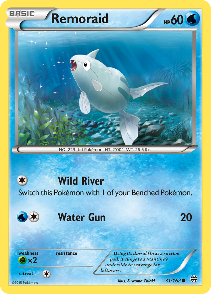Remoraid (31) — XY - BREAKthrough #31/162