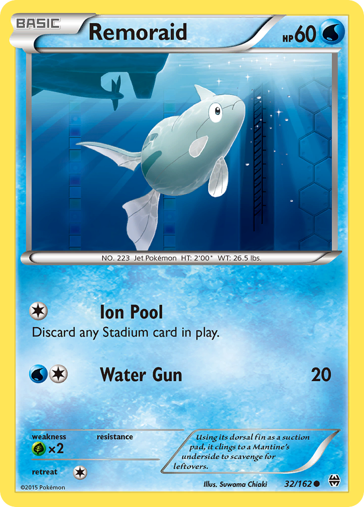 Remoraid (32) — XY - BREAKthrough #32/162
