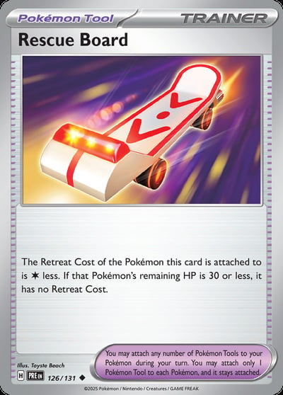 Rescue Board (Poke Ball Pattern)
