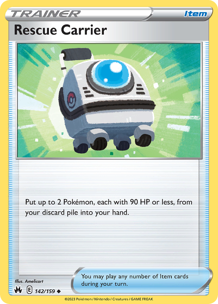 Rescue Carrier — SWSH: Crown Zenith #142/159