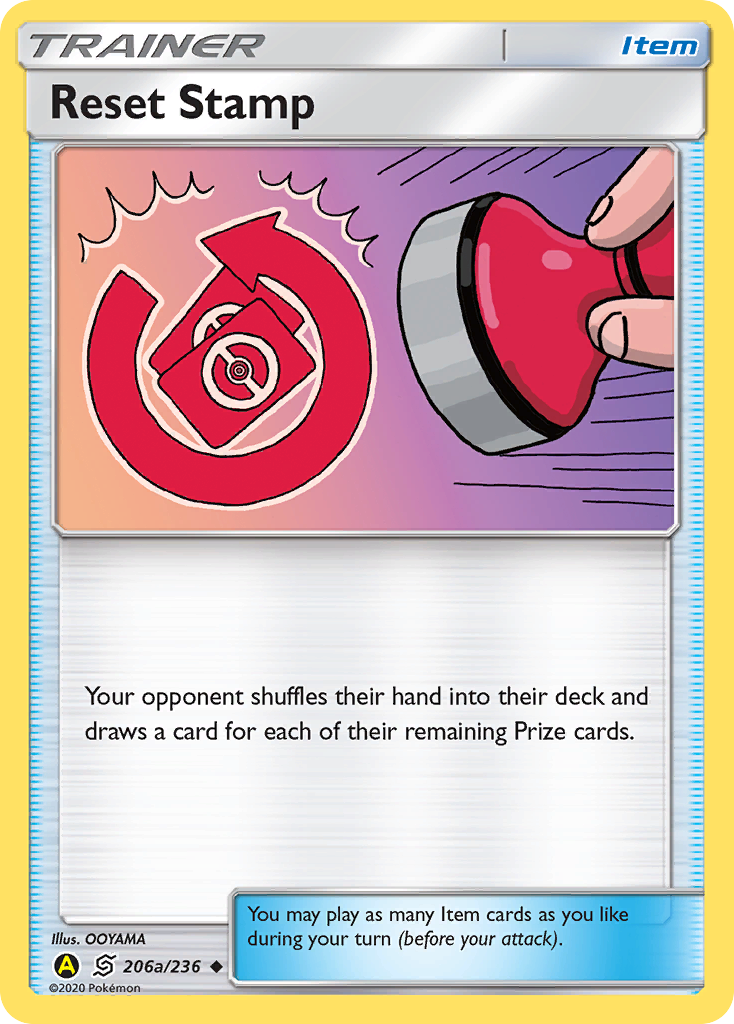 Reset Stamp — Alternate Art Promos #206a/236
