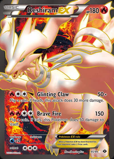 Reshiram EX (95 Full Art)