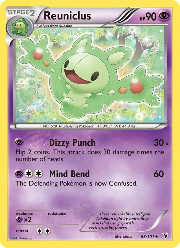 Reuniclus (53) — Noble Victories #53/101