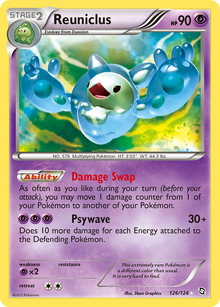 Reuniclus — Dragons Exalted #126/124
