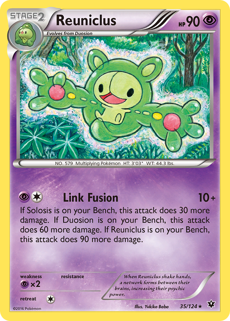 Reuniclus — XY - Fates Collide #35/124