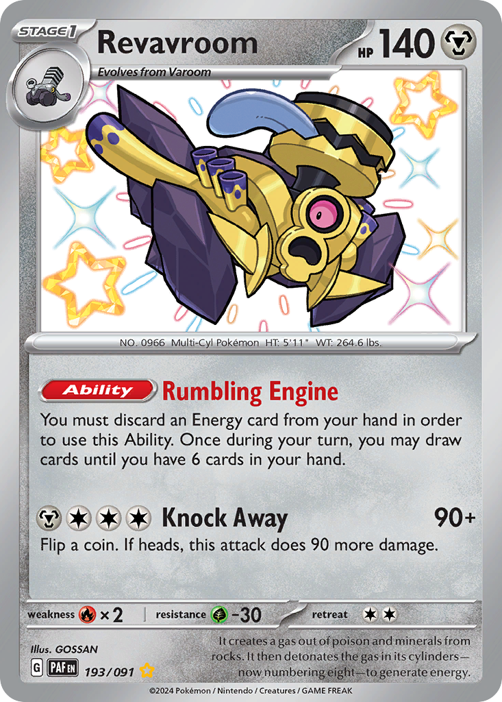 Revavroom — SV: Paldean Fates #193/091
