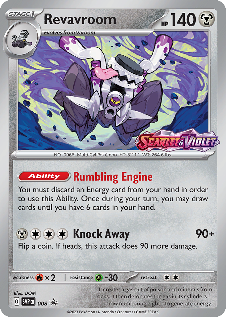 Revavroom — SV: Scarlet & Violet Promo Cards #008