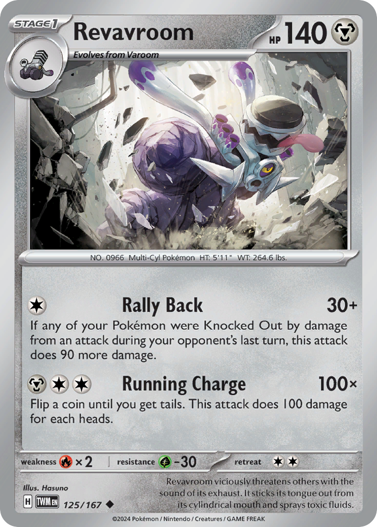 Revavroom — SV06: Twilight Masquerade #125/167