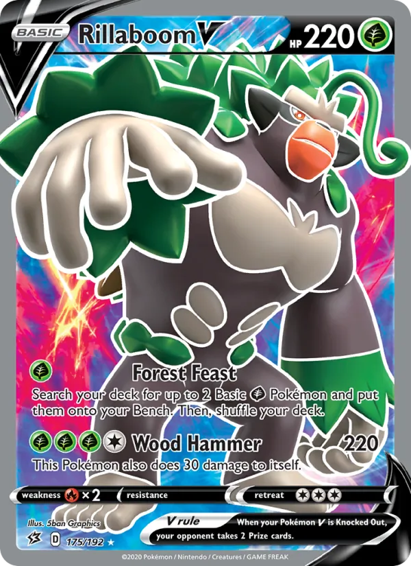 Rillaboom V (Full Art)