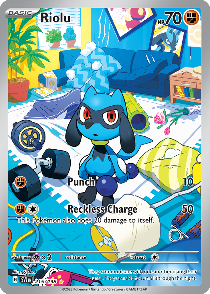 Riolu — SV01: Scarlet & Violet Base Set #215/198