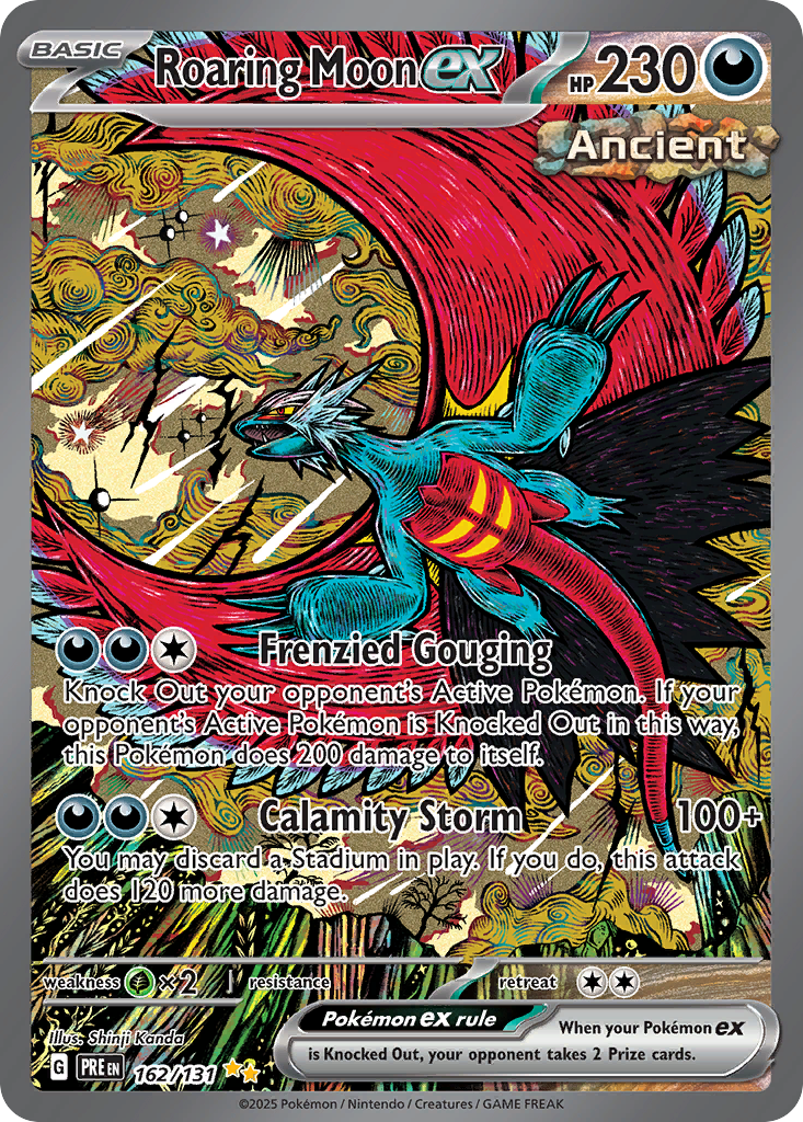Roaring Moon ex — SV: Prismatic Evolutions #162/131