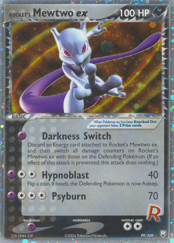 Rocket's Mewtwo ex — Team Rocket Returns #99/109
