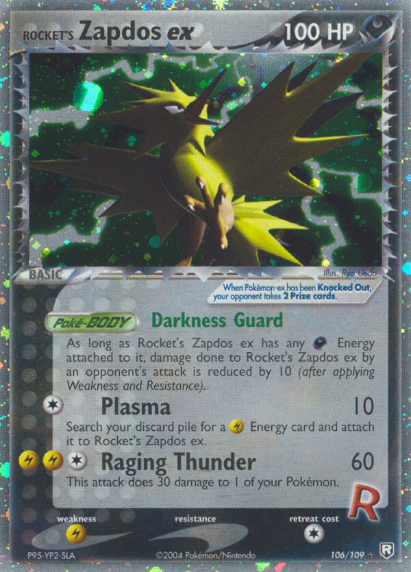 Rocket's Zapdos ex — Team Rocket Returns #106/109