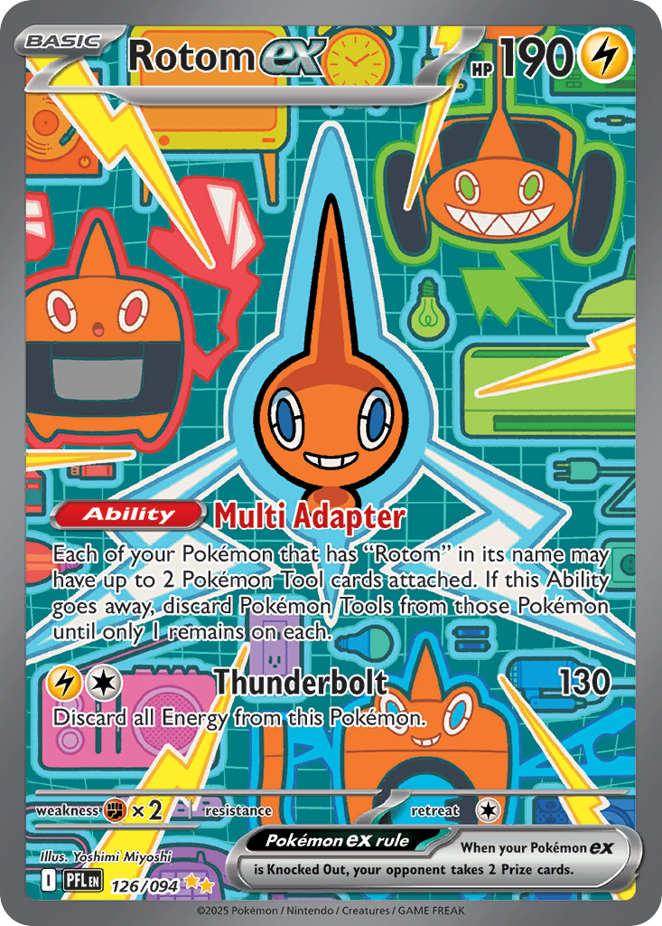 Rotom ex — ME02: Phantasmal Flames #126/094