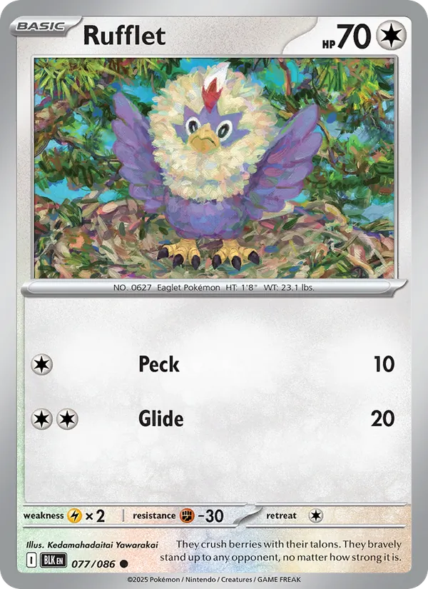 Rufflet (Master Ball Pattern)