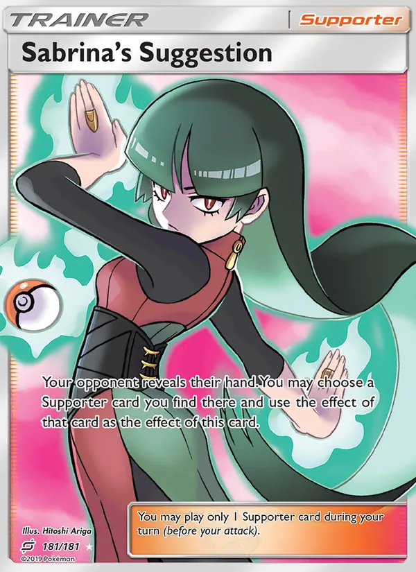 Sabrina's Suggestion (Full Art)