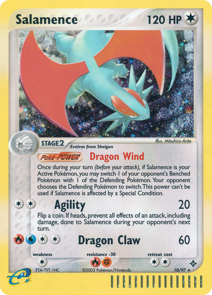 Salamence — Dragon #10/97
