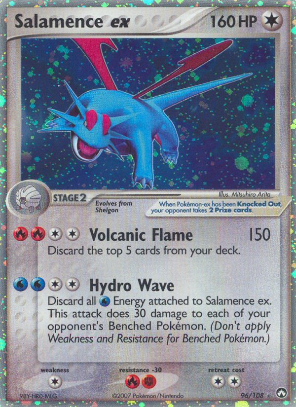 Salamence ex — Power Keepers #96/108
