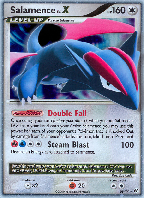 Salamence Lv.X — Arceus #98/99