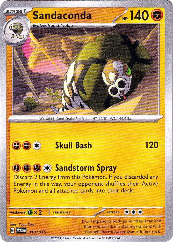 Sandaconda — McDonald's Promos 2023 #010/015