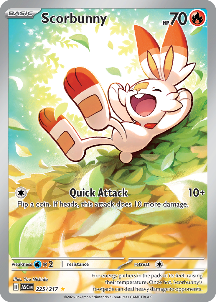 Scorbunny — ME: Ascended Heroes #225/217