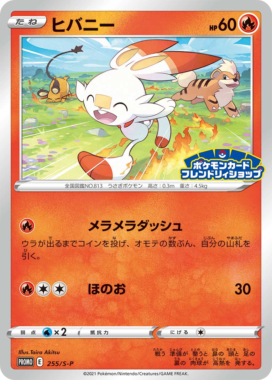 Scorbunny — S-P: Sword & Shield Promos #255/S-P