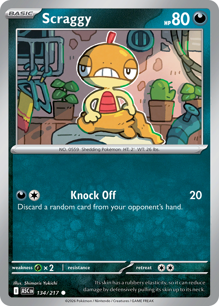 Scraggy (Quick Ball)