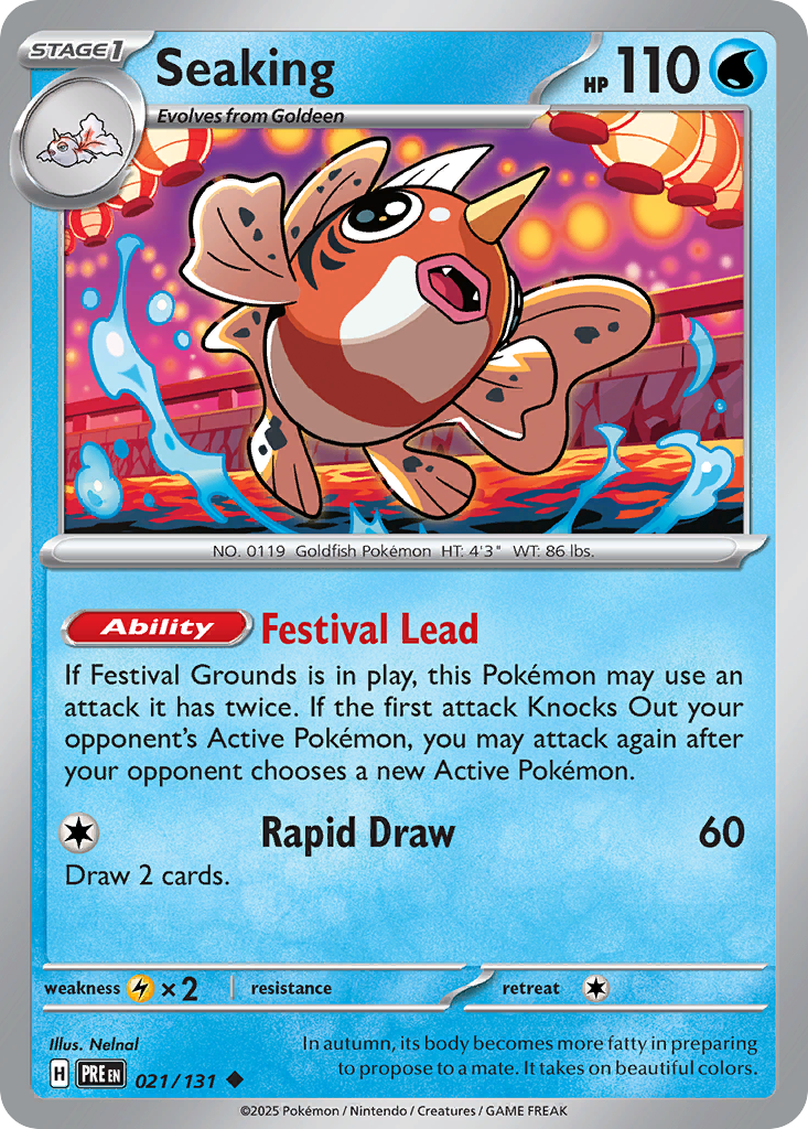 Seaking (Poke Ball Pattern)