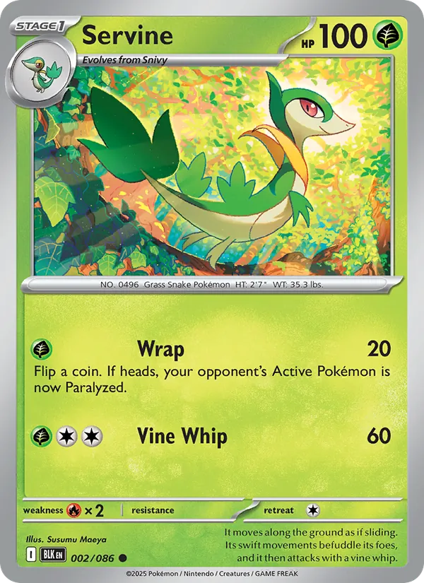 Servine (Poke Ball Pattern)