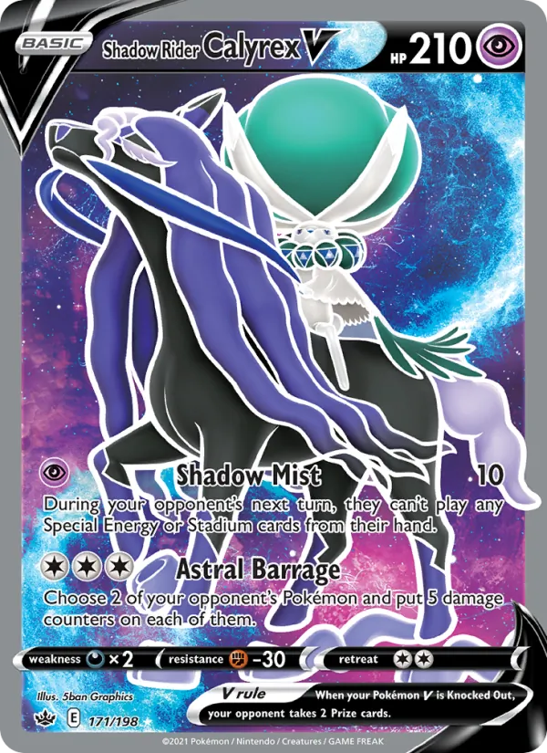 Shadow Rider Calyrex V (Full Art)