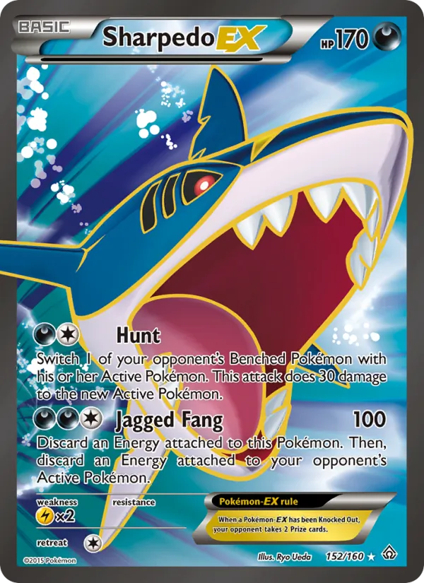 Sharpedo EX (152 Full Art)