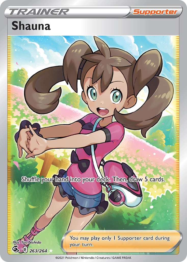 Shauna (Full Art) — SWSH08: Fusion Strike #263/264