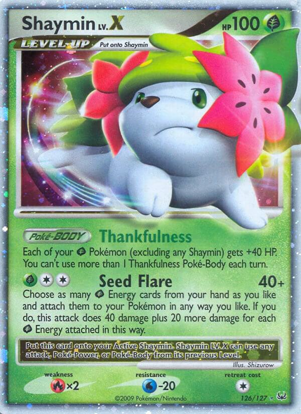 Shaymin Lv.X (Land Forme) — Platinum #126/127