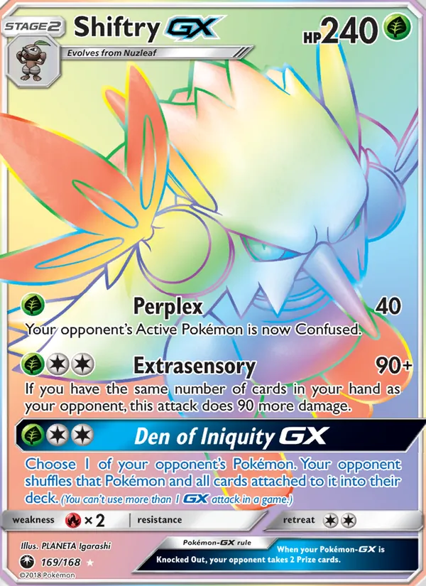 Shiftry GX (Secret)