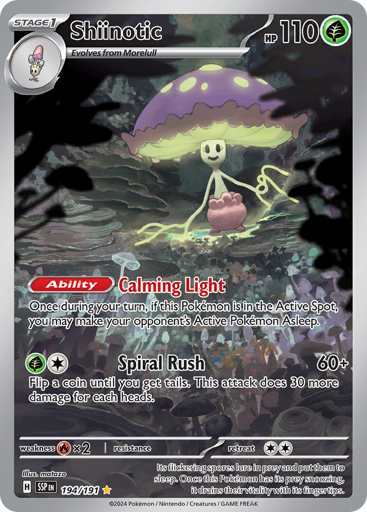 Shiinotic — SV08: Surging Sparks #194/191