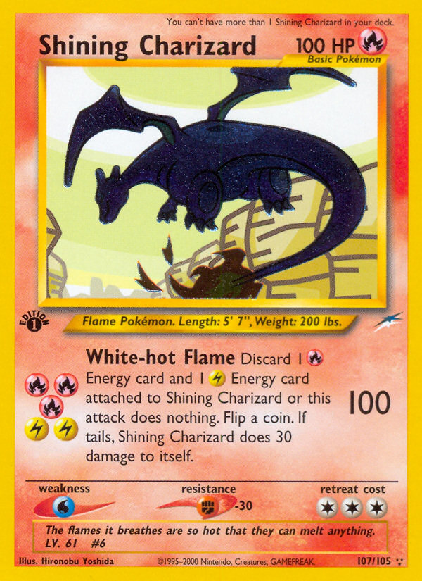 Shining Charizard — Neo Destiny #107/105